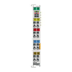 EtherCAT Terminal, 2-channel analog input, current, 4-20 mA, 16 bit, single-ended