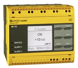 ISOMETER isoHR685W High-Resistance Insulation Monitoring Device