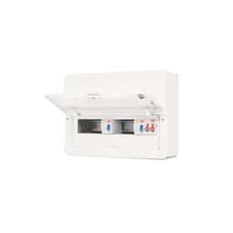 Defender 2.0 10-Way 100A Surface Consumer Unit with Dual RCD