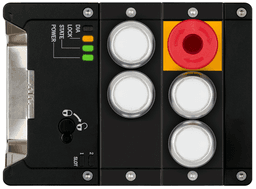 Locking module MGB2-L2-MLI with 4 pushbuttons and emergency stop