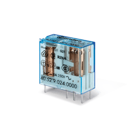 Type 40.52 Miniature PCB/Plug-in Relay DPDT 8A 230VAC Coil