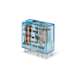 Type 40.61 PCB/Plug-in Relay SPDT 16A 24VDC Sensitive Coil