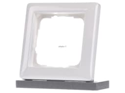 Standard 55 Cover Frame 1-gang Pure White Glossy