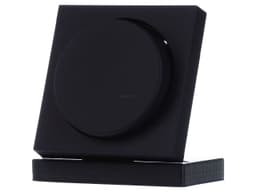 Cover Plate with Knob for Dimmer System 55 Black Matt