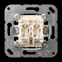 2-gang Blind Switch/Push Button 1-pole 10 AX 250 V~ LS 990