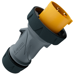 Plug PowerTOP Xtra 16A 3p 110V IP67/IP69 ErgoCONTACT