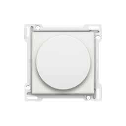 Finishing Set for Rotary Dimmer incl. Rotary Button, Niko Intense White