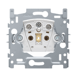 Base for Socket Outlet with Pin Earthing and Shutters 16 A, Screw Terminals