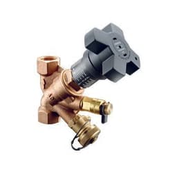 HydroControl VTR Double Regulating Valve DN 25, Rp 1, PN 25, Bronze
