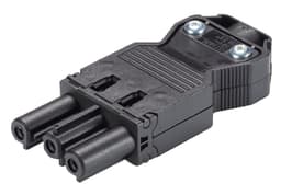 gesis CLASSIC GST18i3 Female Connector 3-pole Black Pre-assembled