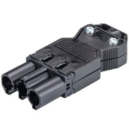 gesis CLASSIC GST18i3 Male Connector 3-pole Black