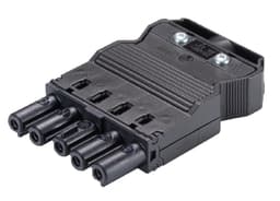 gesis CLASSIC GST18i5 Female Connector 5-pole Black