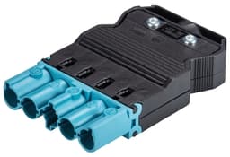 gesis CLASSIC GST18i5 Male Connector 5-pole Pastel Blue